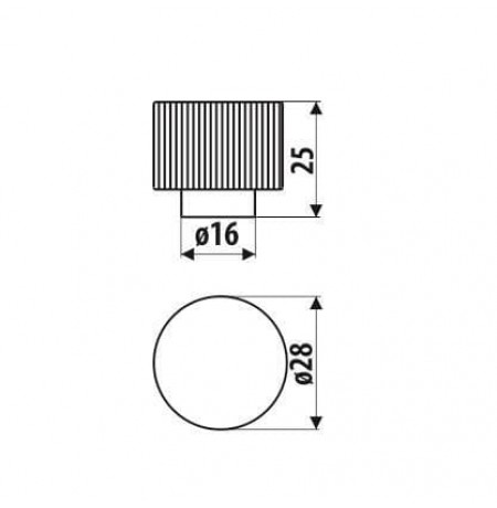 Baldinė rankenėlė GA-39